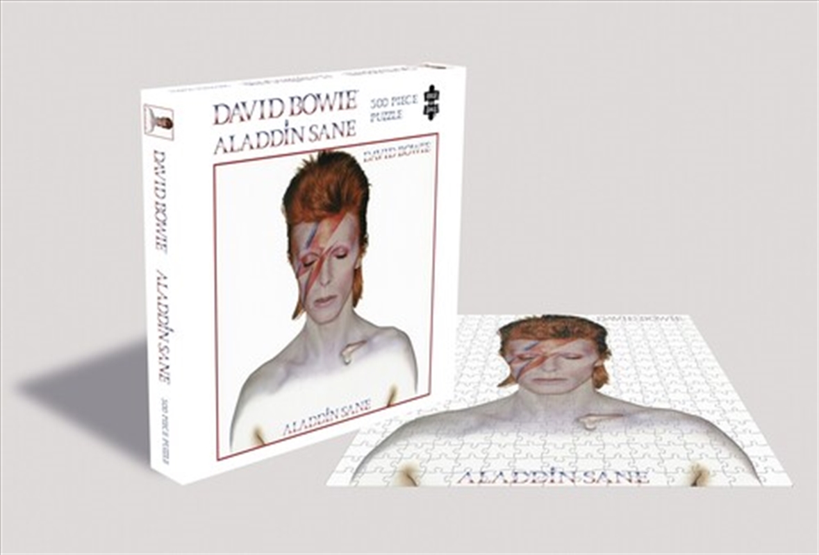 David Bowie Aladdin Sane - 500 Piece Jigsaw Puzzle/Product Detail/Jigsaw Puzzles