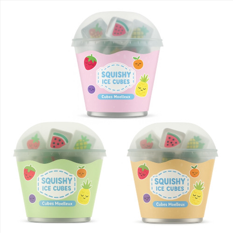 Squishy Ice Cube (6 Pack) (SENT AT RANDOM)/Product Detail/Toys