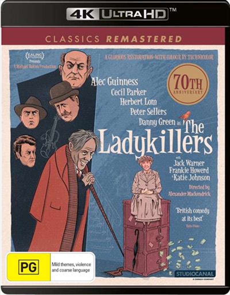 Ladykillers - 70th Anniversary Edition  UHD - Classics Remastered, The/Product Detail/Comedy