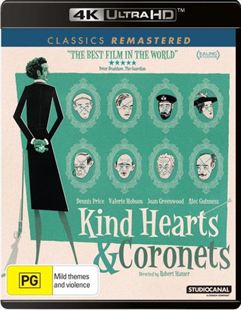 Kind Hearts And Coronets  UHD - Classics Remastered/Product Detail/Comedy