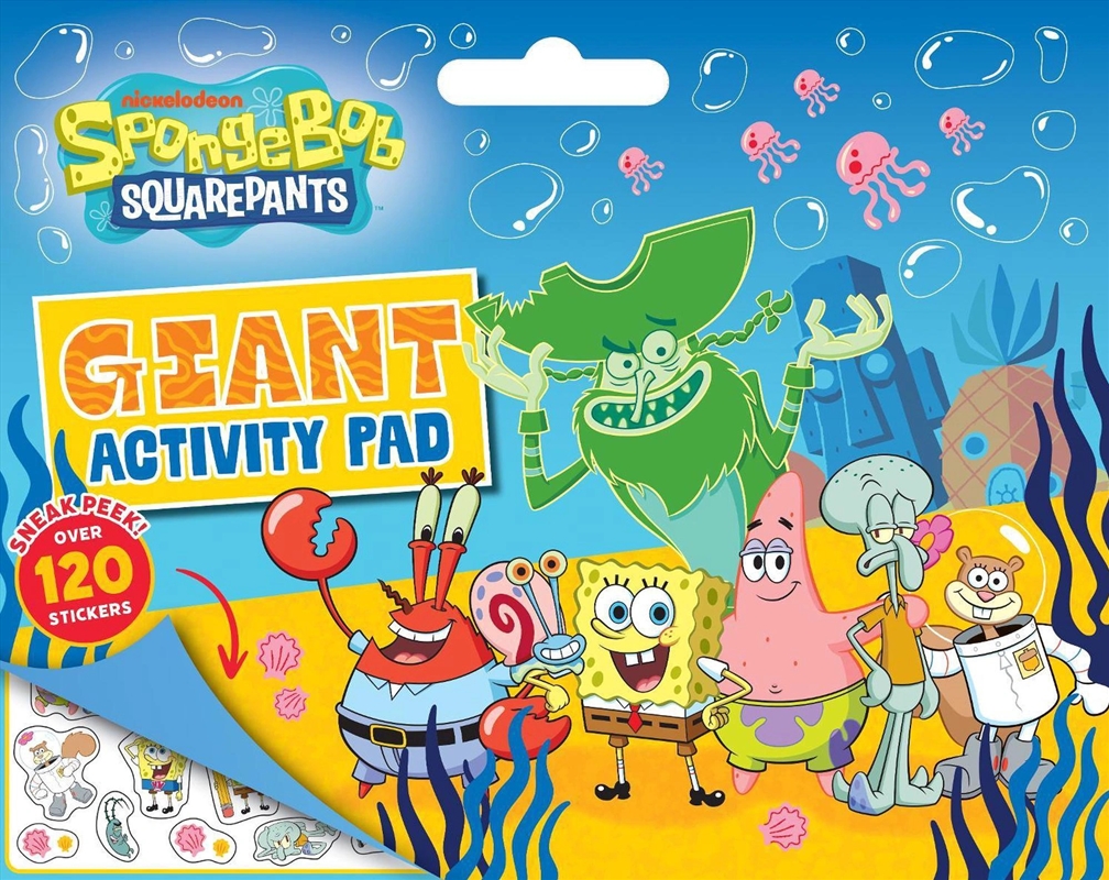 SpongeBob: Giant Activity Pad/Product Detail/Kids Activity Books