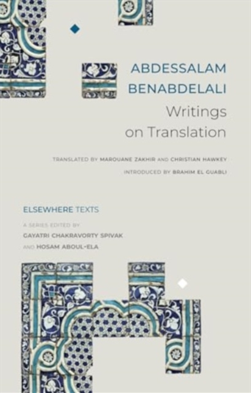 Writings On Translation/Product Detail/Literature & Poetry