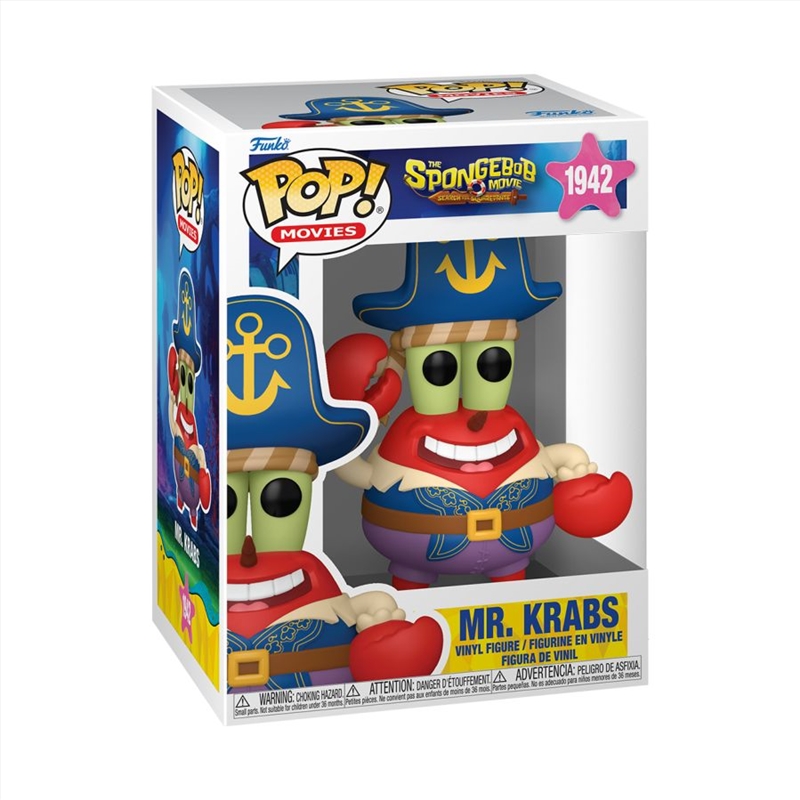 The SpongeBob Movie (2025) - Mr. Krabs Pop! Vinyl/Product Detail/Movies
