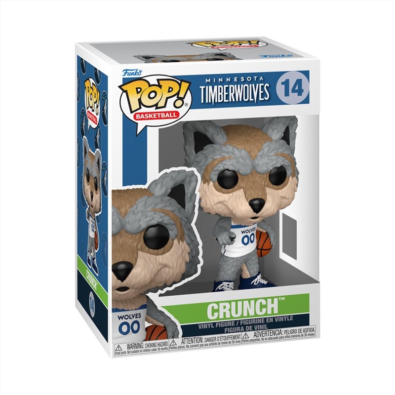 NBA: Mascots - Minnesota Crunch the Wolf Pop! Vinyl/Product Detail/Sport