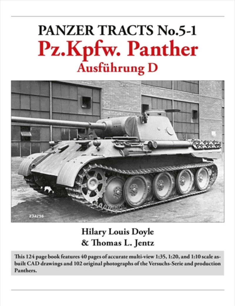 Panzer Tracts No.5-1: Pz.Kpfw. Panther Ausfuhrung D/Product Detail/History