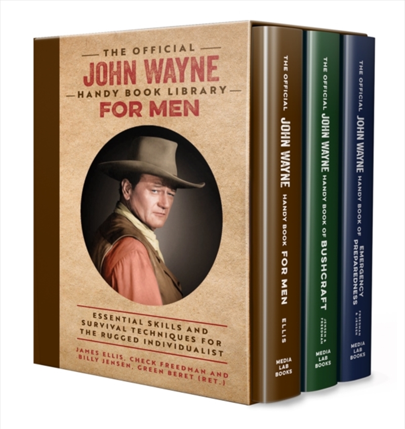 The Official John Wayne Handy Book Library For Men (Boxed Set) : Essential Life Skills And Survival/Product Detail/Self Help & Personal Development