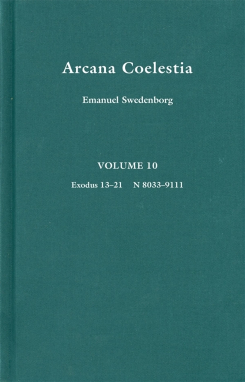 Arcana Coelestia 10 : Volume 18/Product Detail/Religion & Beliefs