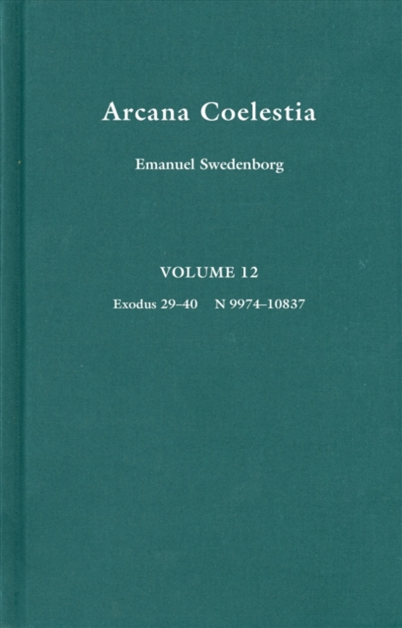 Arcana Coelestia 12 : Volume 20/Product Detail/Religion & Beliefs