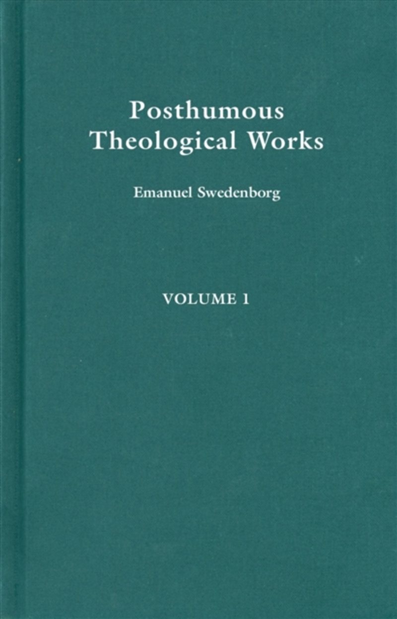 Posthumous Theological Works 1 : Volume 27/Product Detail/Religion & Beliefs