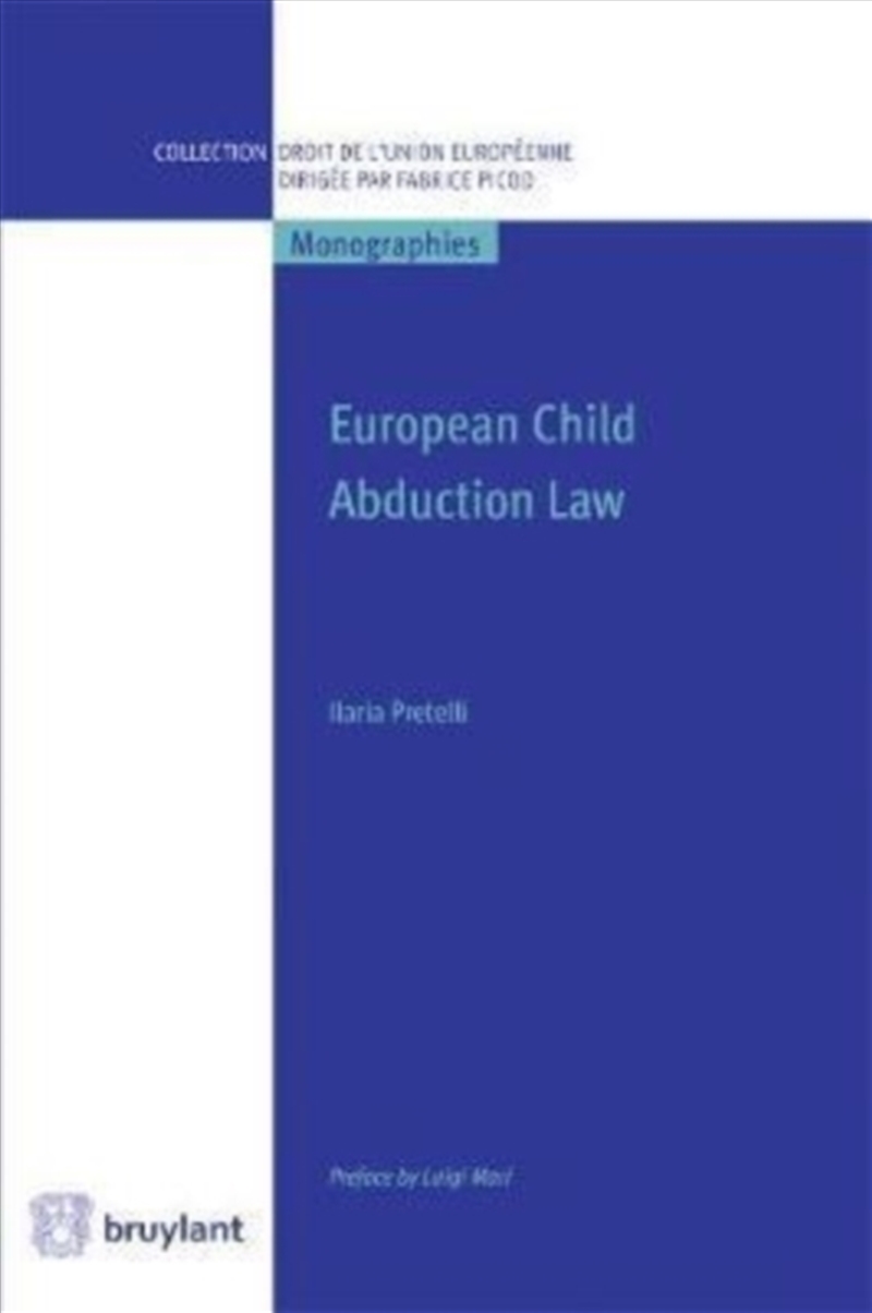 European Child Abduction Law/Product Detail/Law