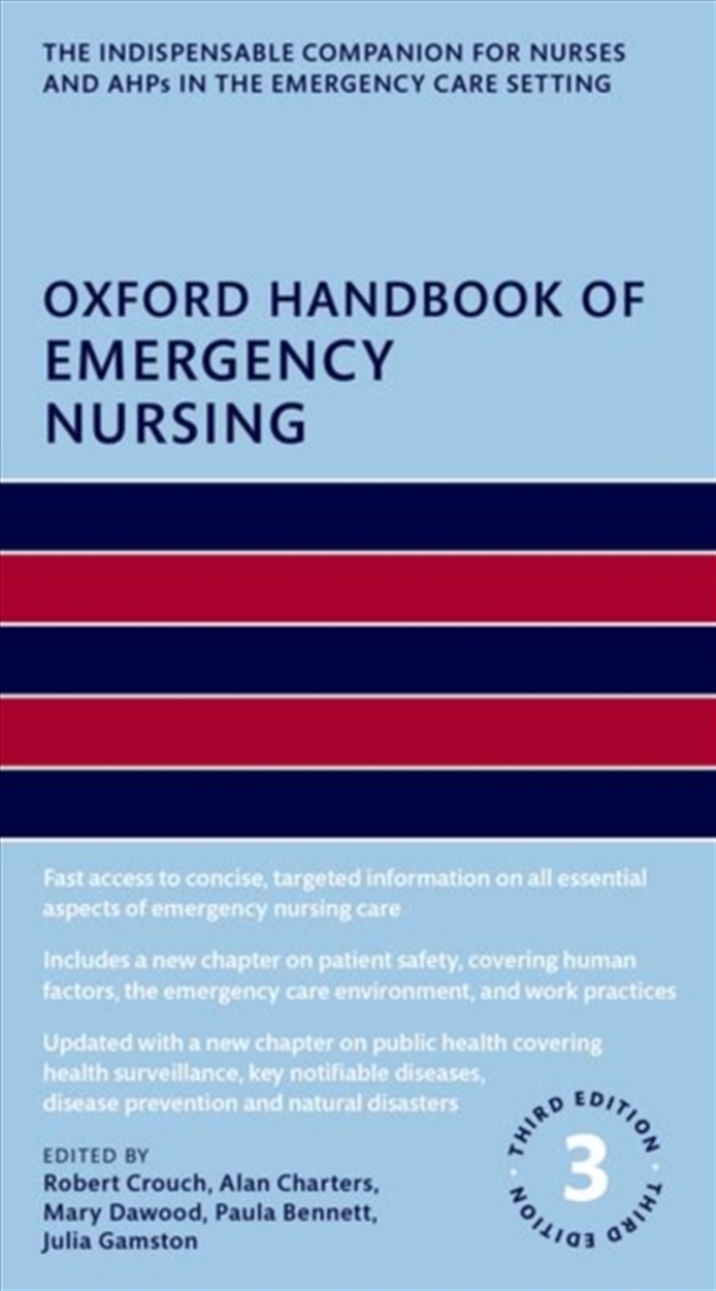Oxford Handbook Of Emergency Nursing 3E/Product Detail/Healthcare