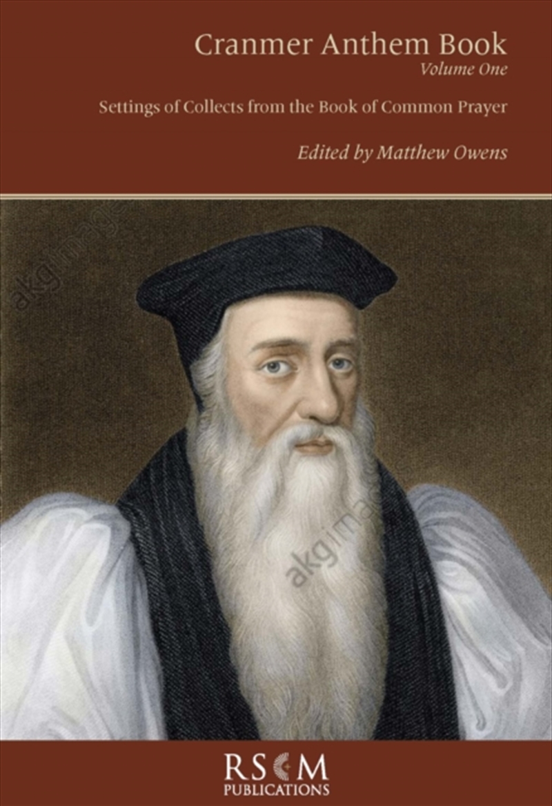 Cranmer Anthem Book : Settings Of Collects From The Book Of Common Prayer/Product Detail/Religion & Beliefs