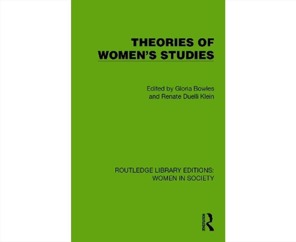 Theories of Women's Studies/Product Detail/Politics & Government
