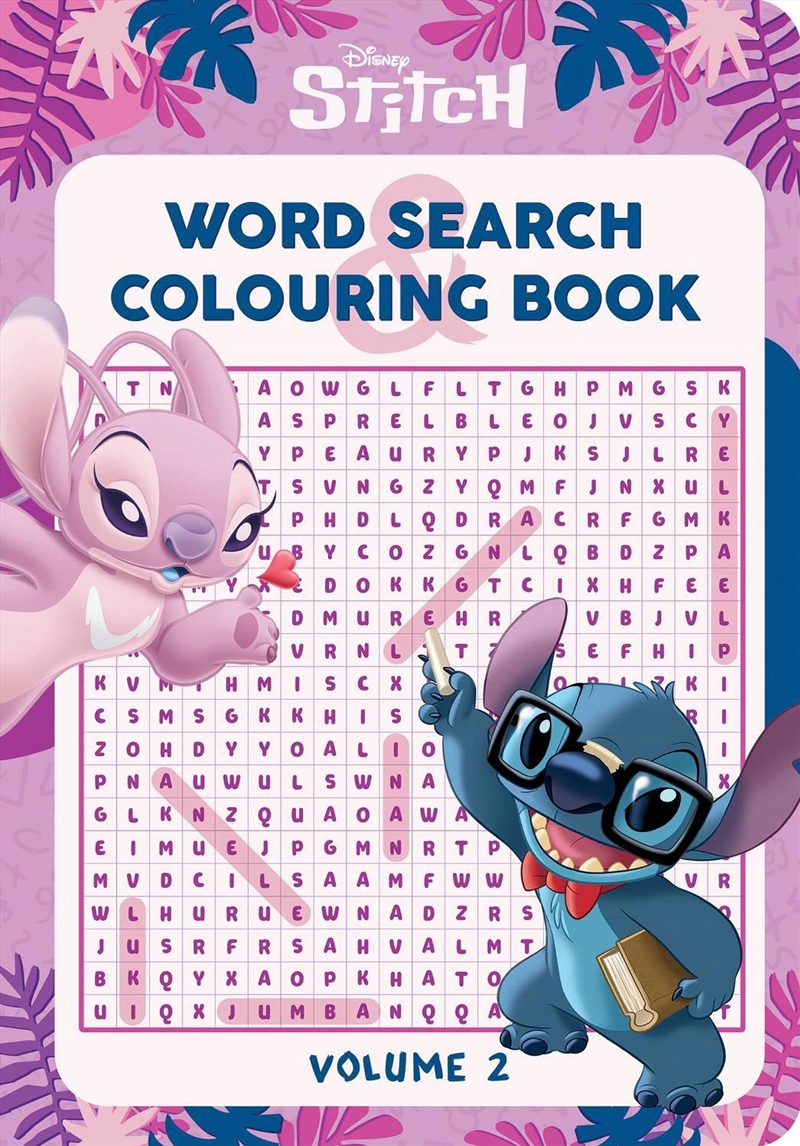 Stitch: Word Search and Colouring Book Volume 2/Product Detail/Kids Activity Books