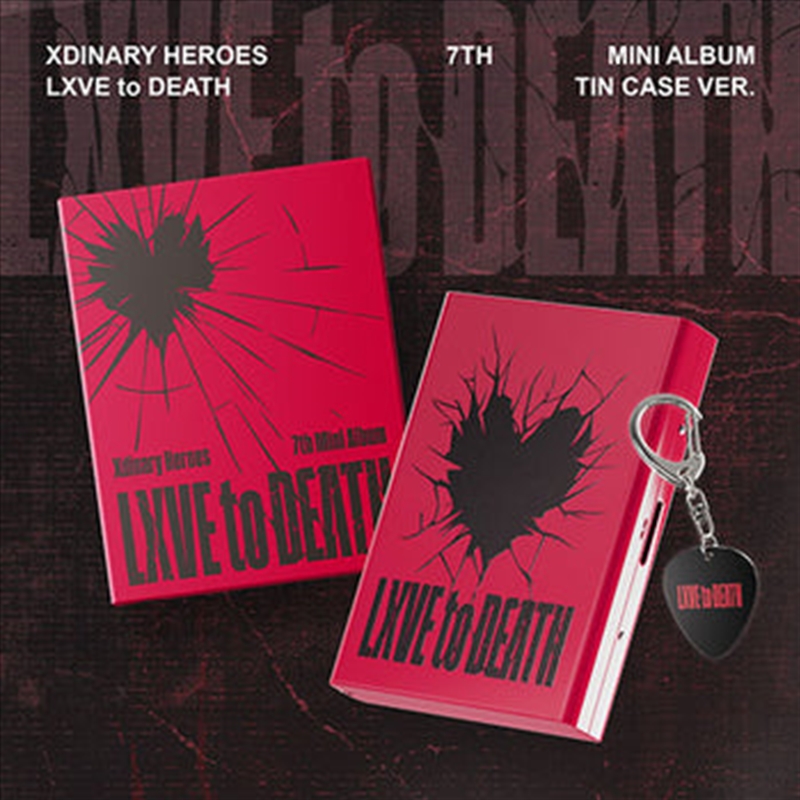 Xdinary Heroes - Lxve To Death 7th Mini Album Fans Gift Tin Case (Md) Ver/Product Detail/World