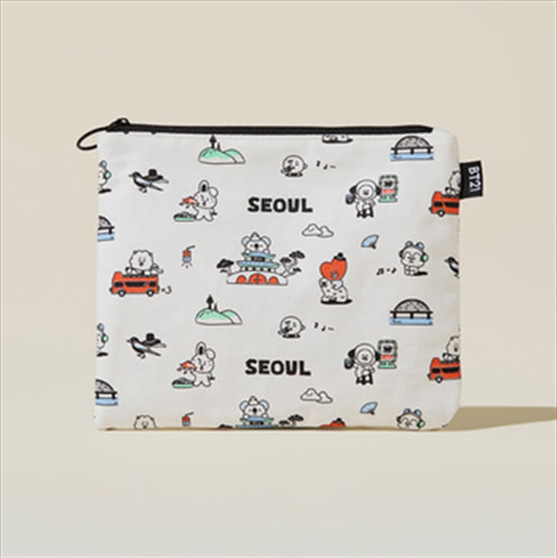 Bt21 - Seoul Edition Pouch/Product Detail/KPOP Merch