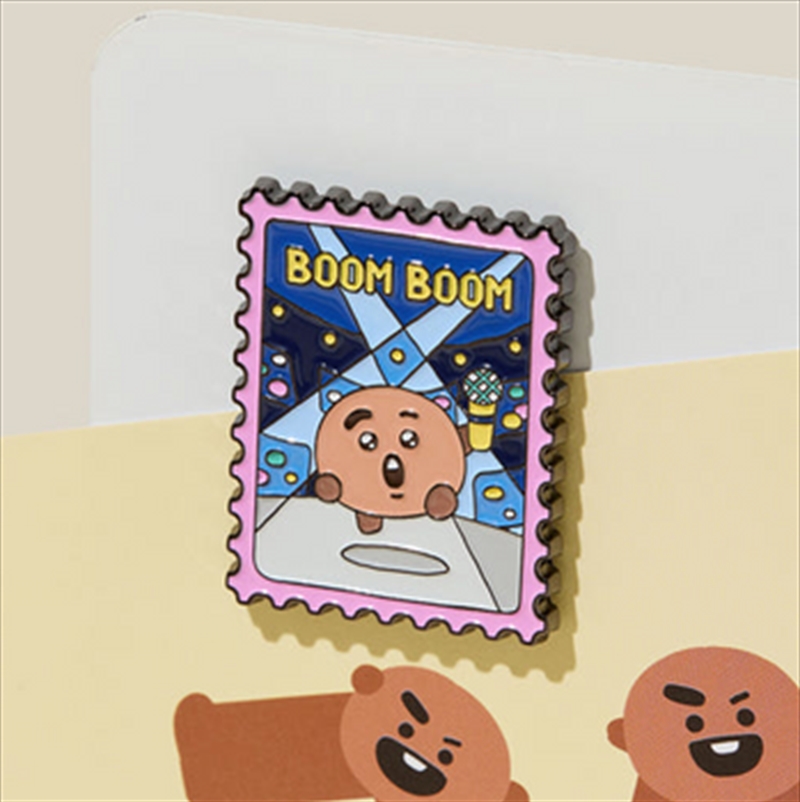 Bt21 - Seoul Edition Metal Magnet - Shooky/Product Detail/KPOP Merch