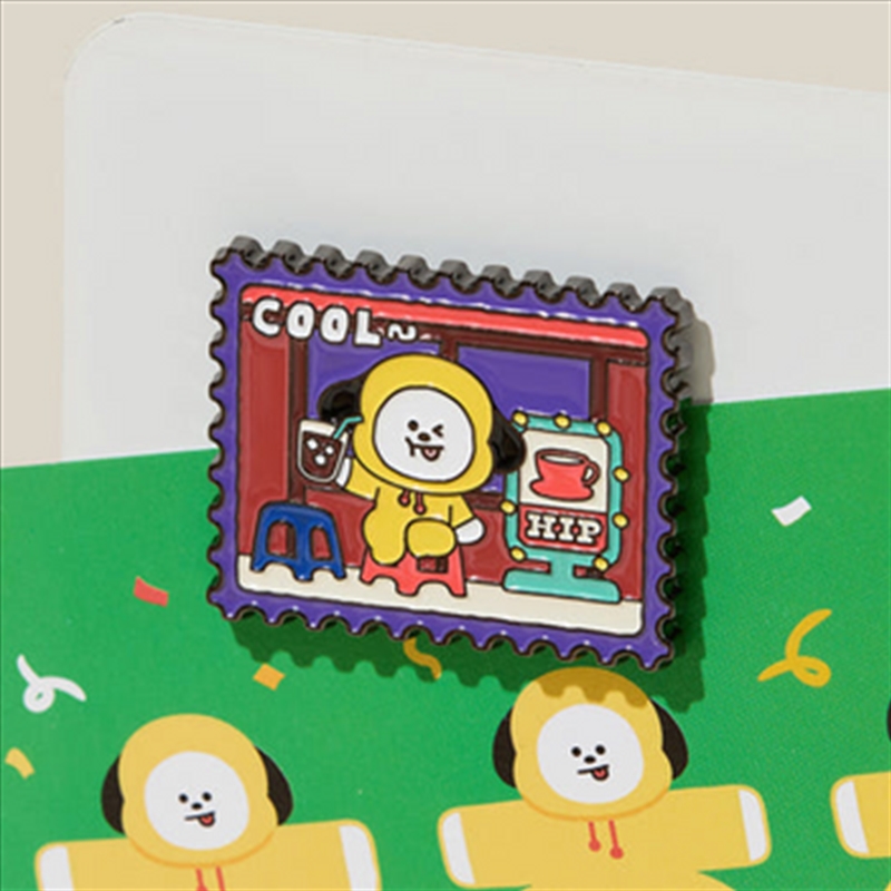 Bt21 - Seoul Edition Metal Magnet - Chimmy/Product Detail/KPOP Merch