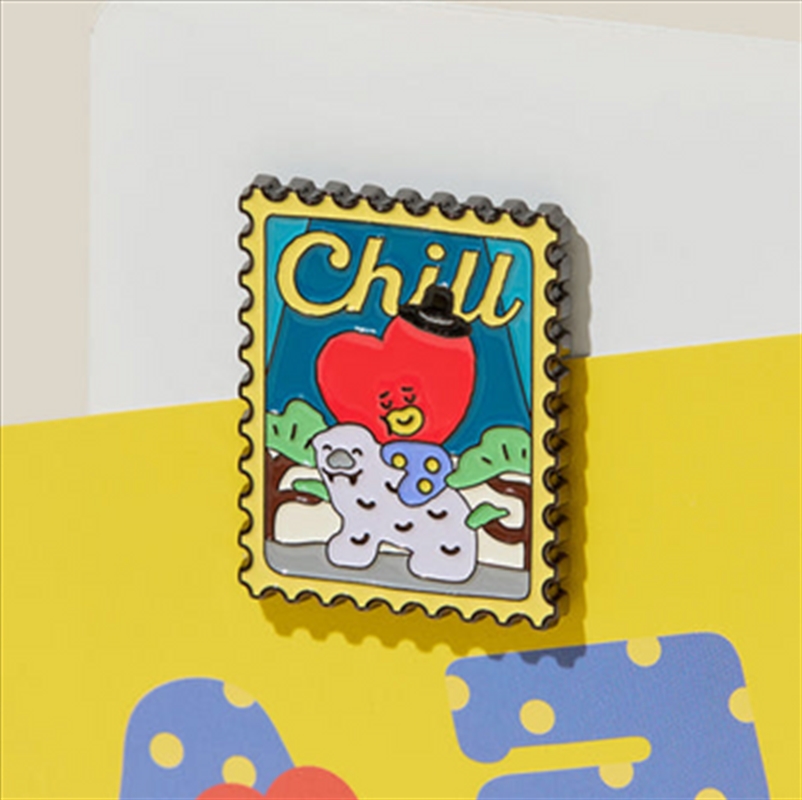 Bt21 - Seoul Edition Metal Magnet - Tata/Product Detail/KPOP Merch