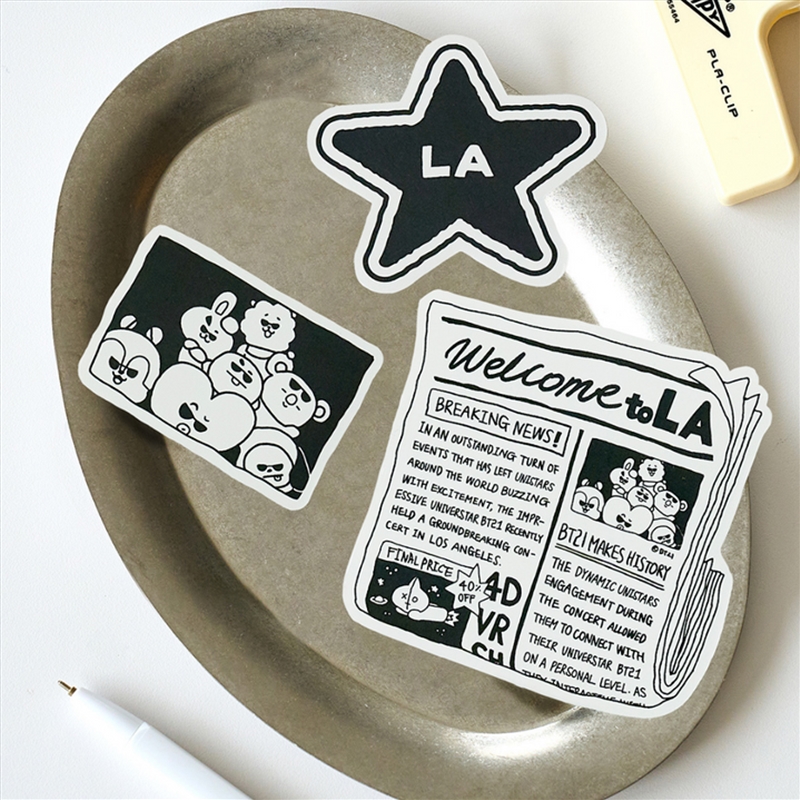 Bt21 Sticker City Edition - La/Product Detail/KPOP Merch