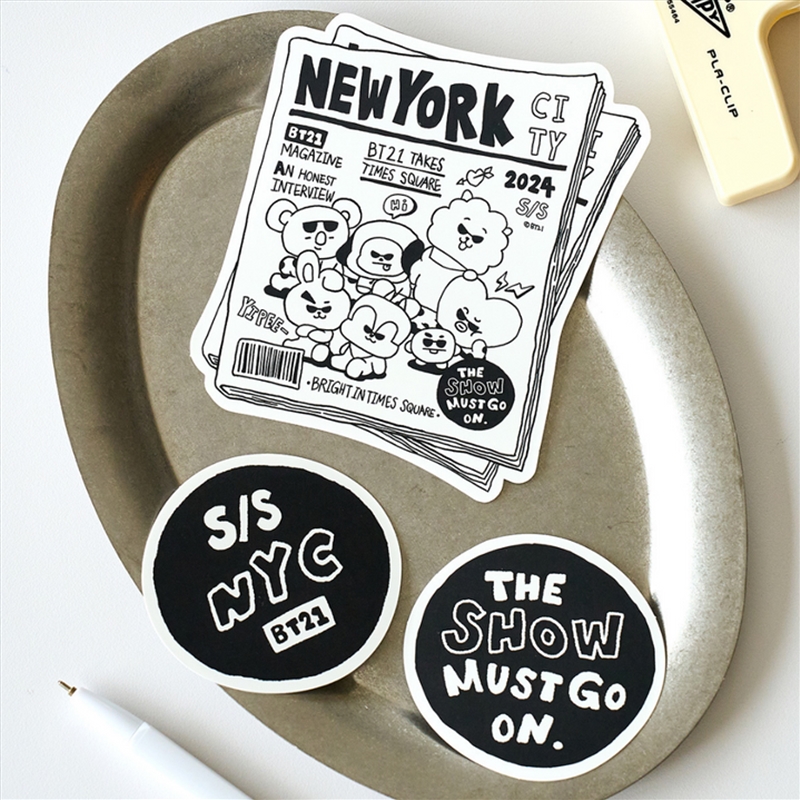 Bt21 Sticker City Edition - New York/Product Detail/KPOP Merch