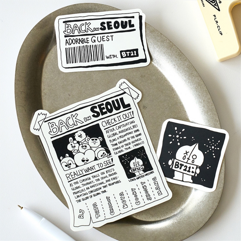 Bt21 Sticker City Edition - Seoul/Product Detail/KPOP Merch