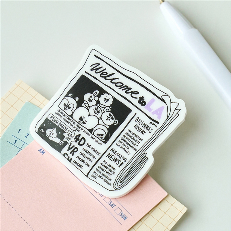 Bt21 Acrylic Magnetic Clip City Edition - La/Product Detail/KPOP Merch