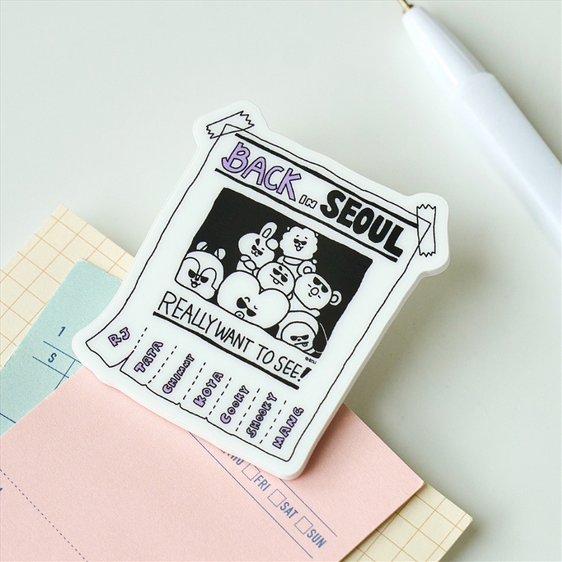Bt21 Acrylic Magnetic Clip City Edition - Seoul/Product Detail/KPOP Merch