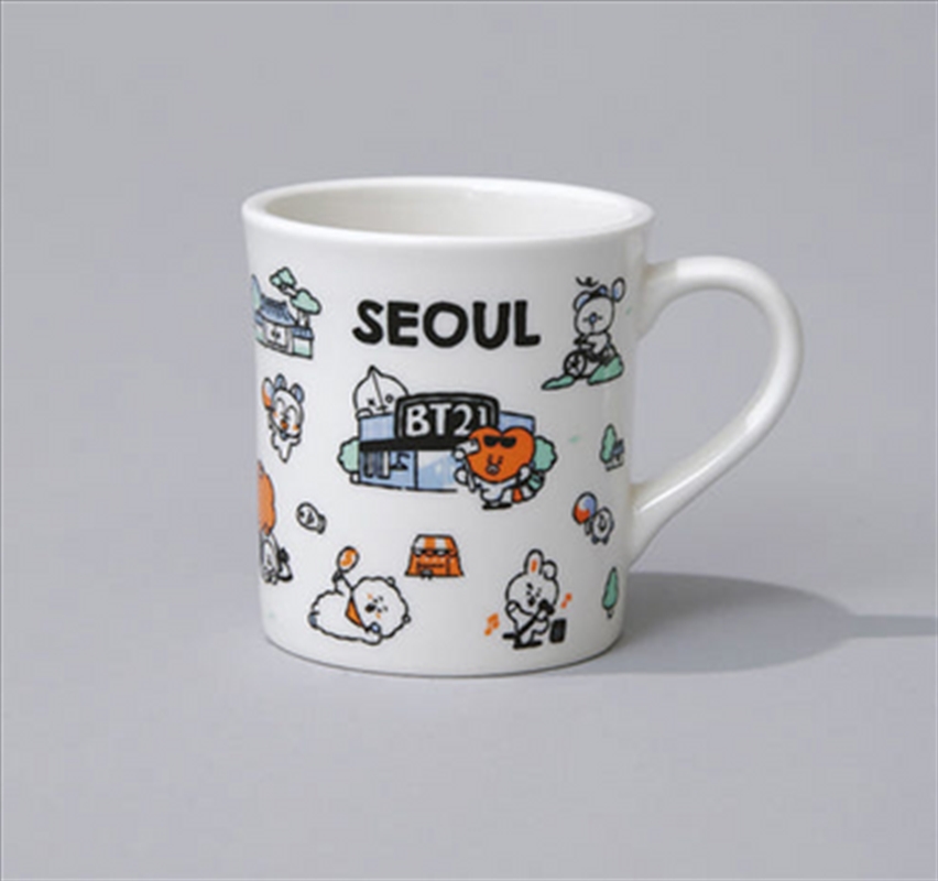 Bt21 - Seoul Edition Mug Cup (340Ml)/Product Detail/KPOP Merch
