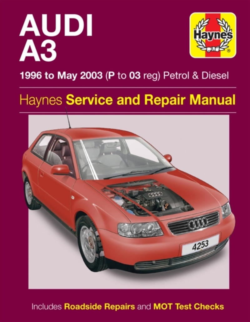 Audi A3 Petrol & Diesel (96 - May 03) Haynes Repair Manual : 96-03/Product Detail/Transportation
