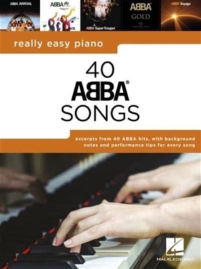 Really Easy Piano : 40 Abba Songs/Product Detail/Media