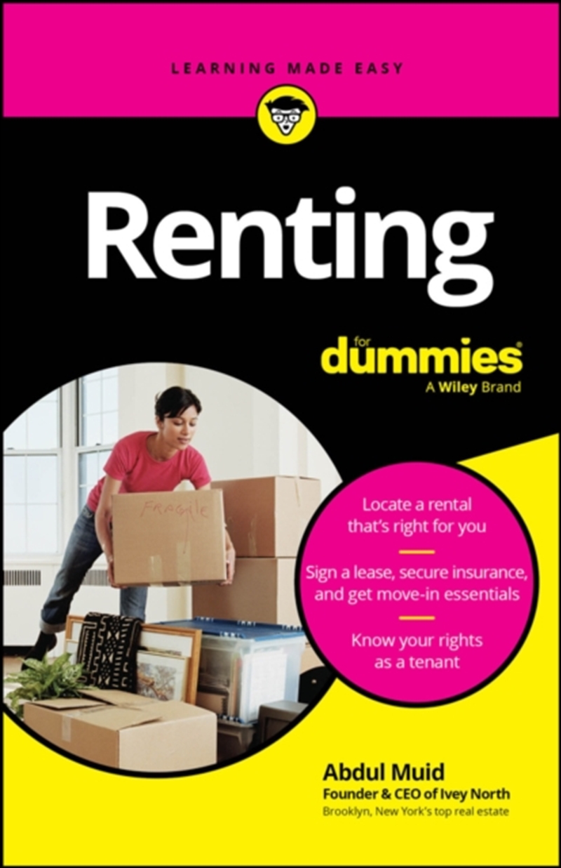 Renting For Dummies/Product Detail/Business Leadership & Management