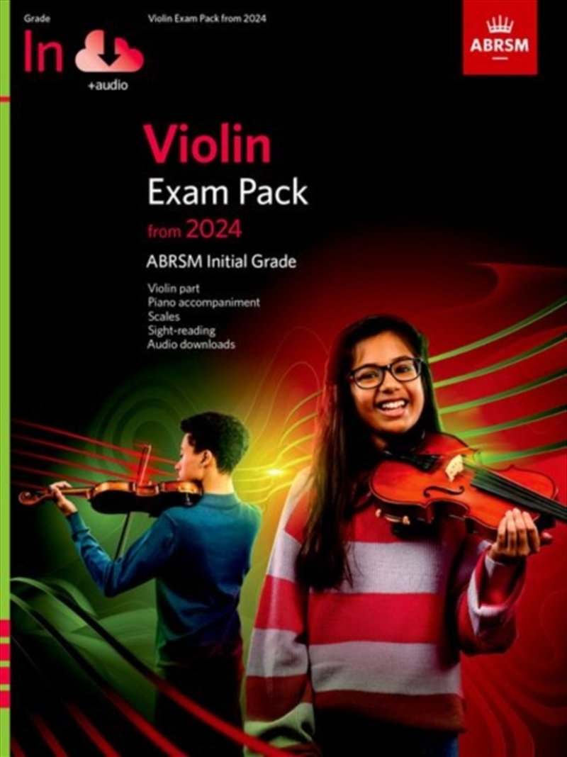 Violin Exam Pack From 2024, Initial Grade : Violin Part & Piano Accompaniment/Product Detail/Media