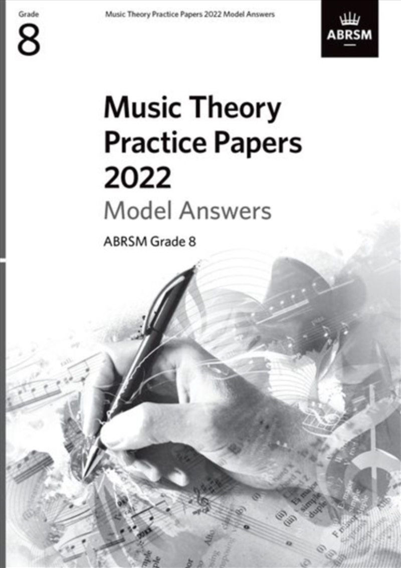 Music Theory Practice Papers Model Answers 2022, Abrsm Grade 8/Product Detail/Media