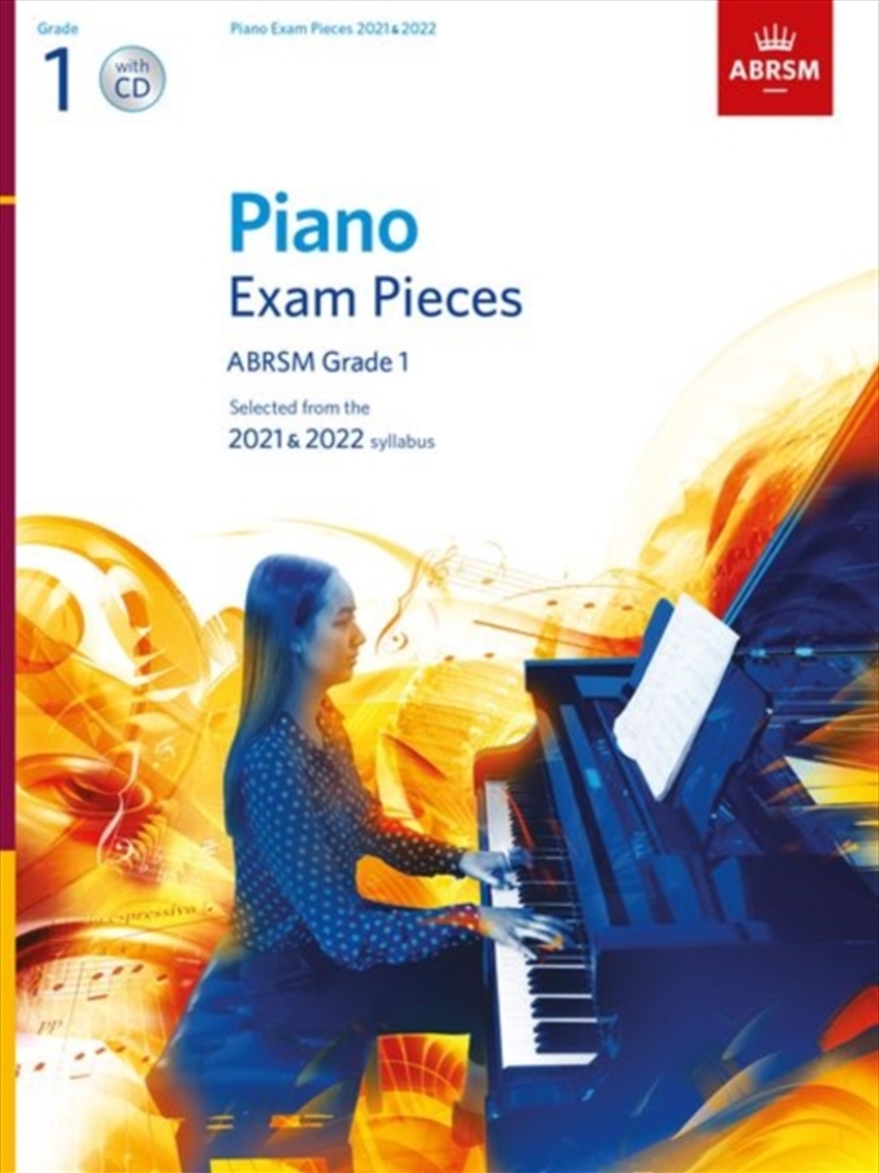 Piano Exam Pieces 2021 & 2022, Abrsm Grade 1, With Cd : Selected From The 2021 & 2022 Syllabus/Product Detail/Media