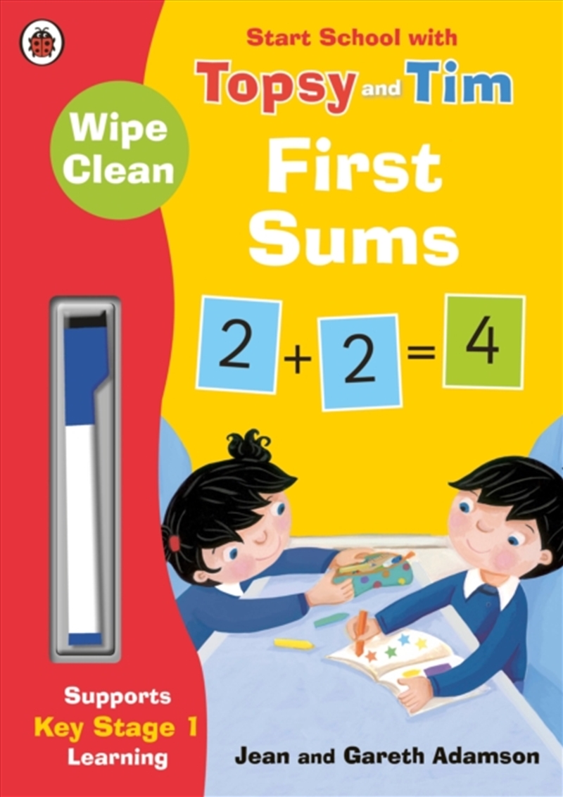 Wipe-Clean First Sums: Start School With Topsy And Tim/Product Detail/Maths