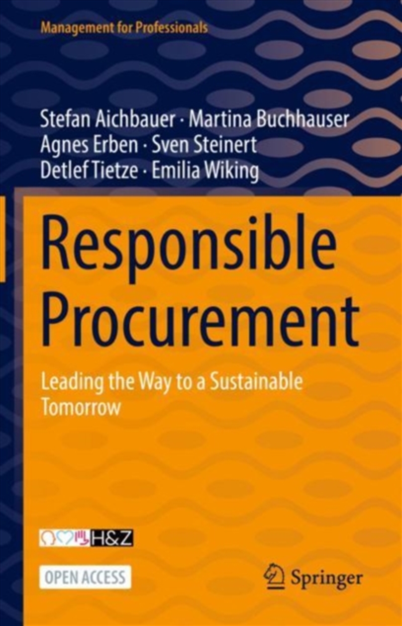 Responsible Procurement : Leading The Way To A Sustainable Tomorrow/Product Detail/Education & Textbooks