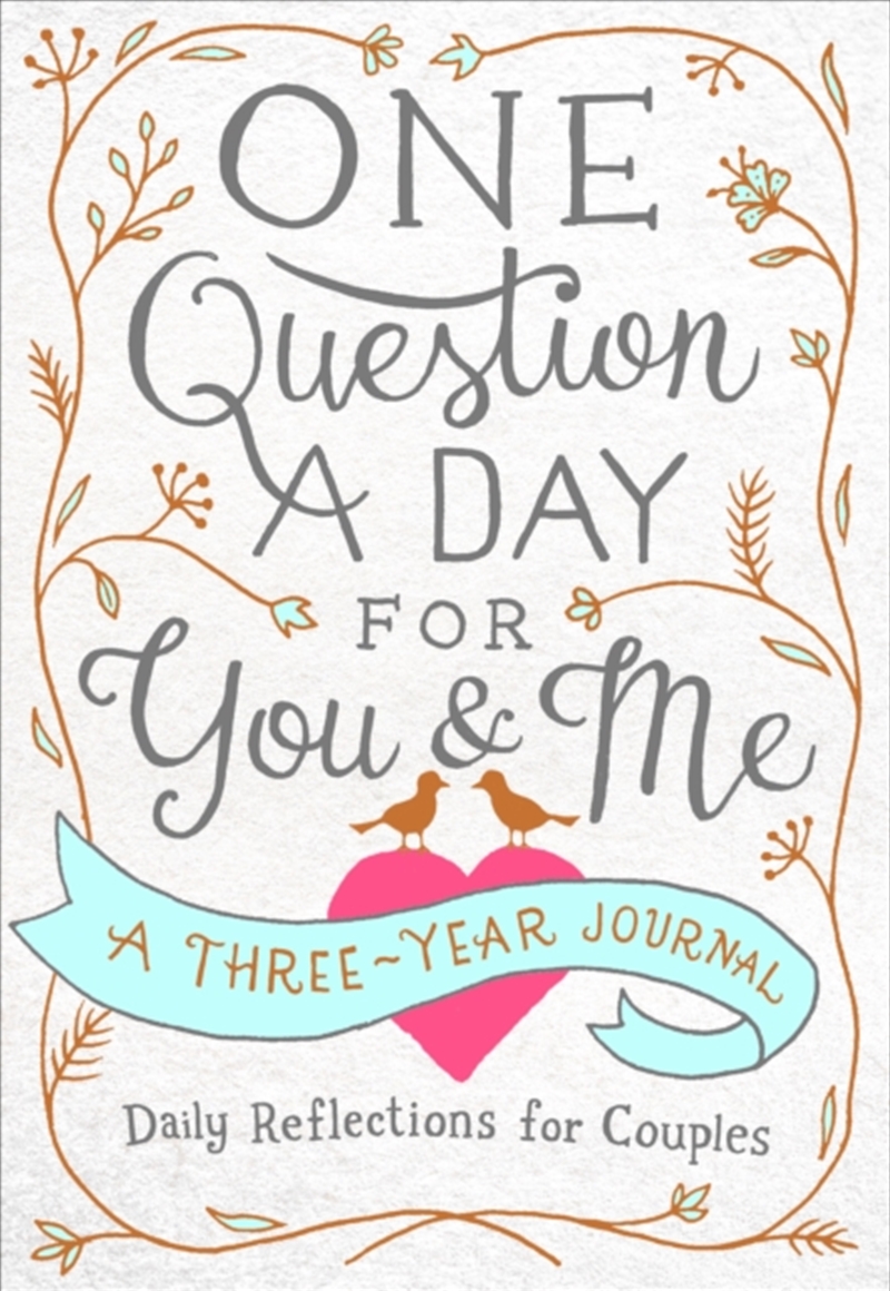 One Question A Day For You & Me : Daily Reflections For Couples: A Three-Year Journal/Product Detail/Notebooks & Journals