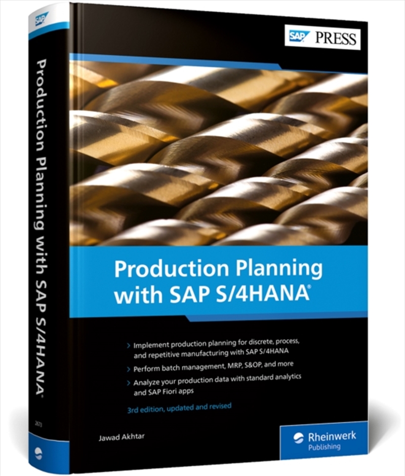 Production Planning With Sap S/4Hana/Product Detail/Business Leadership & Management