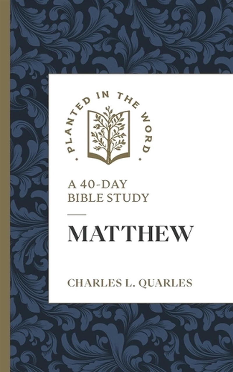 Matthew : A 40-Day Bible Study/Product Detail/Religion & Beliefs
