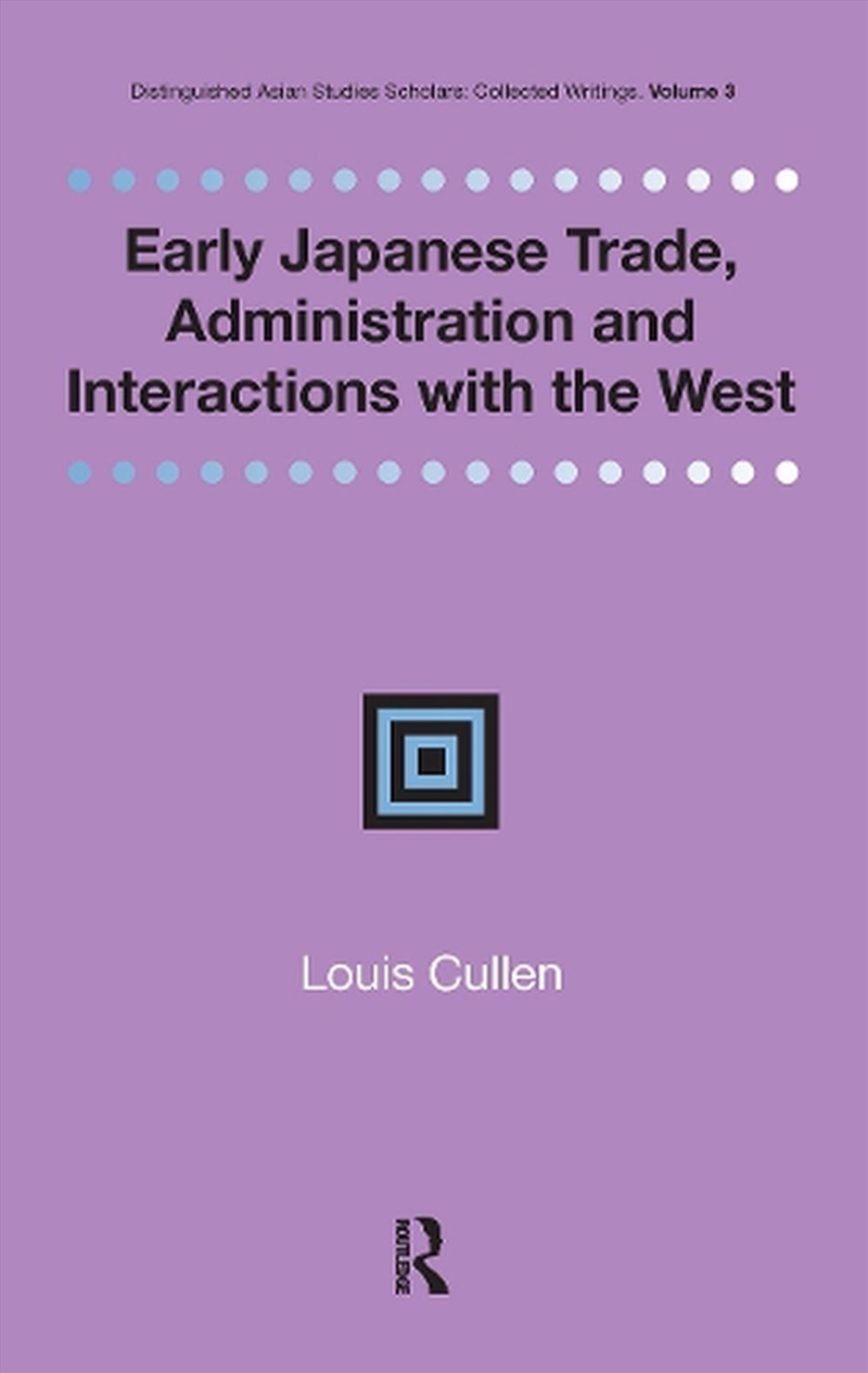 Early Japanese Trade, Administration And Interactions With The West/Product Detail/History
