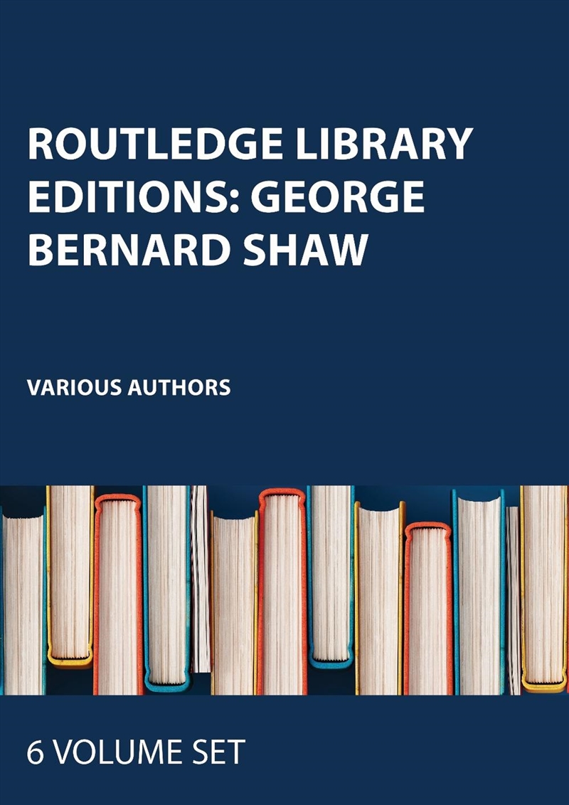 Routledge Library Editions: George Bernard Shaw/Product Detail/Language & Linguistics