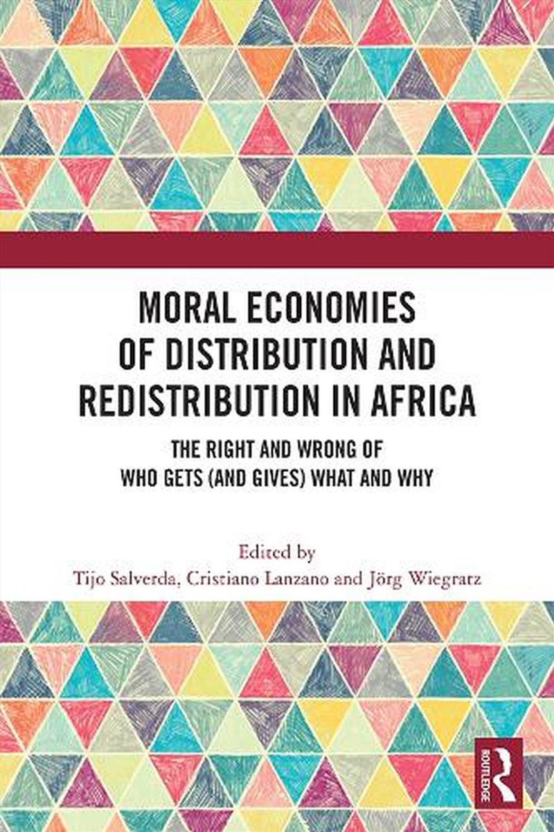 Moral Economies Of Distributio/Product Detail/Politics & Government