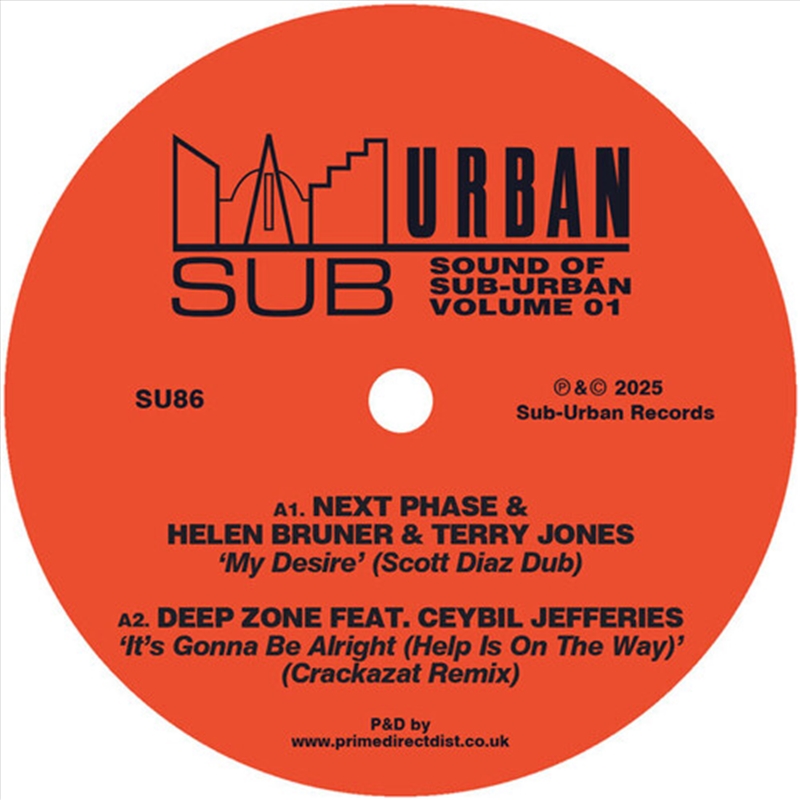 The Sound Of Sub-Urban Volume 1/Product Detail/Dance
