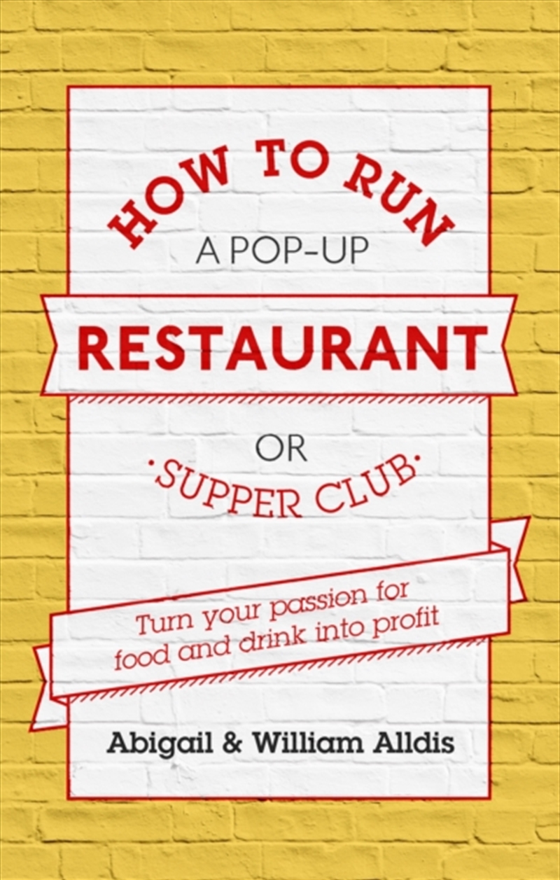 How To Run A Popup Restaurant/Supper Clu/Product Detail/Business Leadership & Management