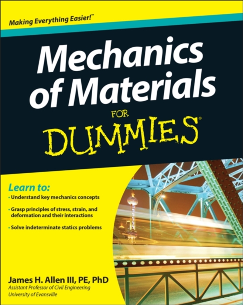 Mechanics Of Materials For Dummies/Product Detail/Science