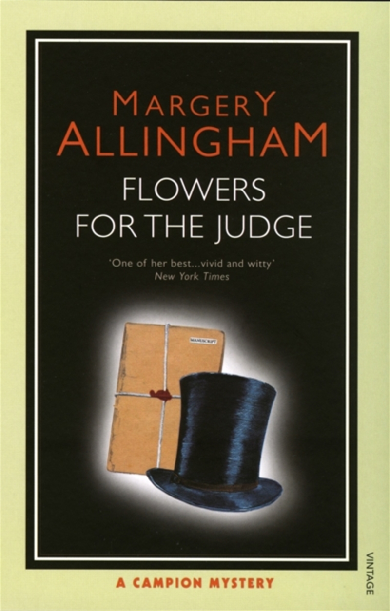 Flowers For The Judge/Product Detail/Crime & Mystery Fiction