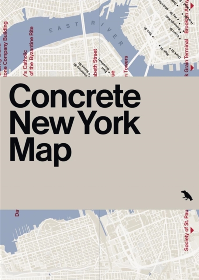 Concrete New York Map/Product Detail/Geography