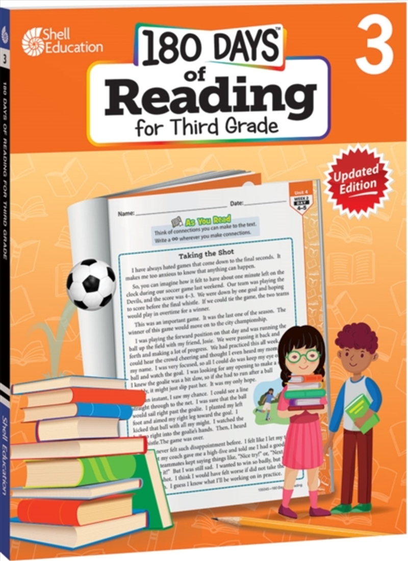 180 Days Of Reading For Third Grade/Product Detail/Teaching