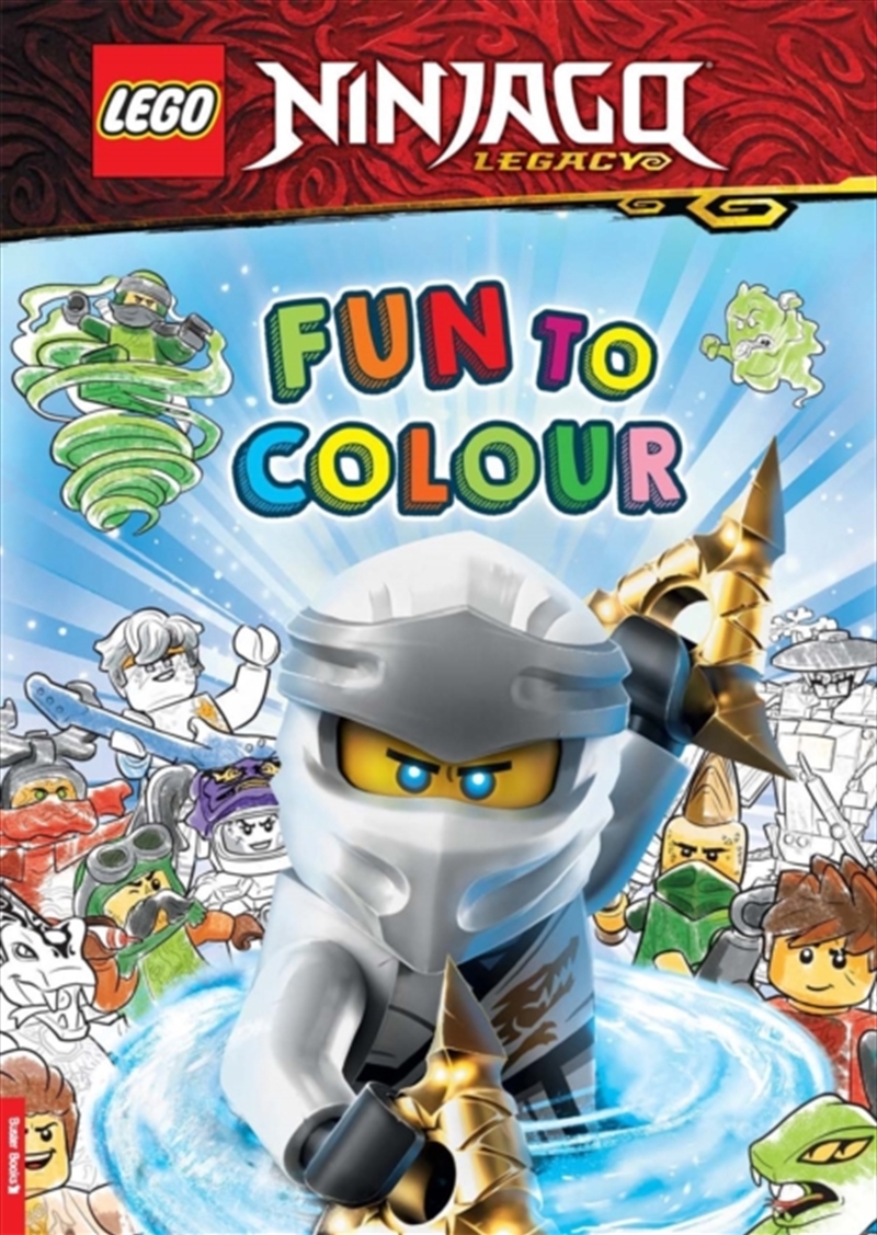 Lego Ninjago Fun To Colour/Product Detail/Kids Colouring